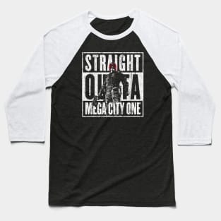 Straight Outta Mega City One Baseball T-Shirt